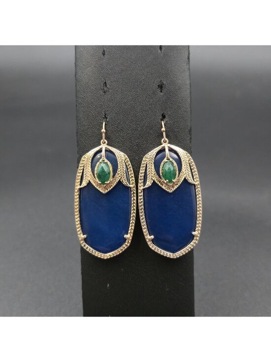 Kendra Scott Jewelry - Vintage Kendra Scott Darby Two-Stone Earrings B1205